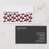 Long Picture - Geometric 020614i Visitenkarte (Vorne/Hinten)