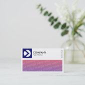 Long Picture - Logo und Panel v2 - Dunkles Navy Bl Visitenkarte (Stehend Vorderseite)