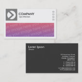 Long Picture - Logo und Panel v2 - Mid Grau Visitenkarte (Vorne/Hinten)