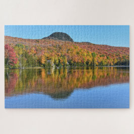 Long Pond im Herbst, Westmore, Vermont Puzzle
