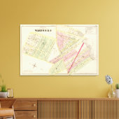 Long Pond und Cranston Street Baptist Church Leinwanddruck (Insitu (Wohnzimmer))