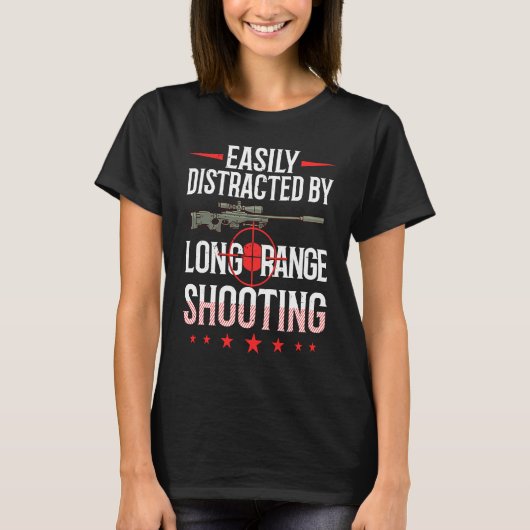 Long Range Shooting Beginner Weapon Shooter Traini T-Shirt (Vorderseite)