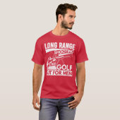 Long Range Shooting Its Like Golf But for Men boy T-Shirt (Vorne ganz)
