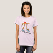 Long Running Pi © Funny Pi Typ T - Shirt (Vorne ganz)