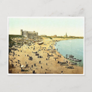 Long Sands, Tynemouth, England großartige Photoch Postkarte