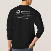 Long Sleeve IVH T - Shirt (weißes Logo) (Rückseite)