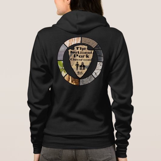 Long-sleeve National Park Classroom Hoodie (Rückseite)