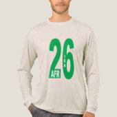 Long Sleeve Shirt oatmeal DESIGN AFRICA 26 (Vorderseite)