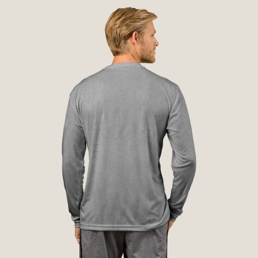 Long sleeve shirt- Waiting for a friend Tri-Blend Shirt (Voller Rücken)