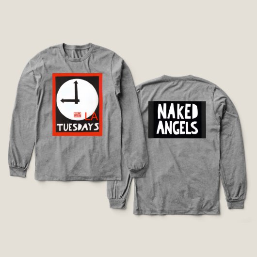 Long sleeve SOFT shirt - in ALL sizes (Design Vorderseite & Rückseite)