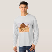 Long Sleeve T-Shirt ash men I LOVE SAHARA (Vorne ganz)