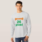 Long Sleeve T-Shirt ash ONTARIO SPORT 26 (Vorne ganz)