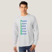 Long Sleeve T-Shirt ash TOURISM CALIFORNIA (Vorne ganz)