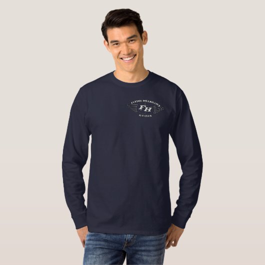 Long Sleeve T-Shirt w/Graphics on Front & Back (Vorne ganz)