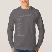 LONG SLEEVE TSHIRT all family sizes/styles Sm - 3X (Vorderseite)