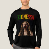 Long-sleeved unisex Tri-Blend shirt (Vorderseite)