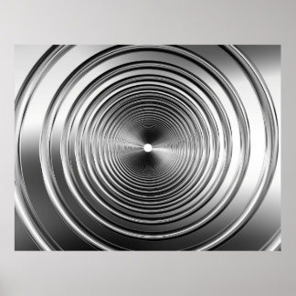 Long Spring B&W Poster