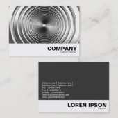 Long Spring B&W Visitenkarte (Vorne/Hinten)