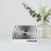 Long Spring B&W Visitenkarte (Stehend Vorderseite)