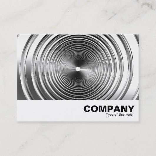 Long Spring B&W Visitenkarte (Vorderseite)