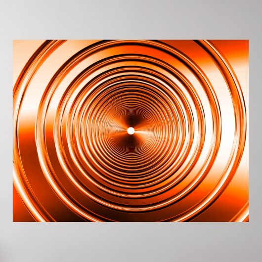 Long Spring Orange Poster (Vorne)