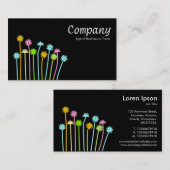 Long Stems III Visitenkarte (Vorne/Hinten)