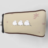 Long-tailed tit ゴルフヘッドカバー golf headcover (Vorderseite)