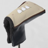 Long-tailed tit ゴルフヘッドカバー golf headcover (3/4 Vorderseite)