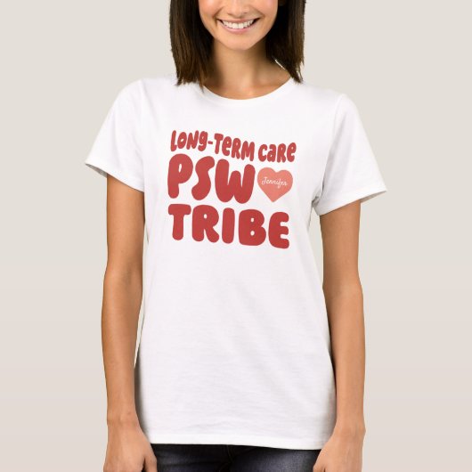 Long-Term Care PSW-Test T-Shirt (Vorderseite)