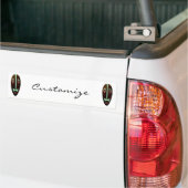 Long Tiki Mask Thunder_Cove Autoaufkleber (Auf Lkw)