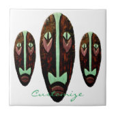 Long Tiki Mask Thunder_Cove Fliese (Vorderseite)