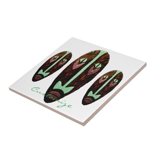 Long Tiki Mask Thunder_Cove Fliese (Seite)