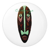 Long Tiki Mask Thunder_Cove Keramikknauf (Vorderseite)