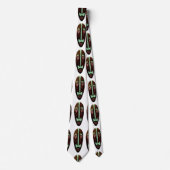 Long Tiki Mask Thunder_Cove Krawatte (Vorderseite)