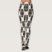 Long Tiki Mask Thunder_Cove Leggings (Rückseite)