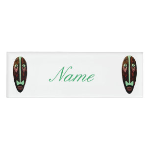 Long Tiki Mask Thunder_Cove Namenschild