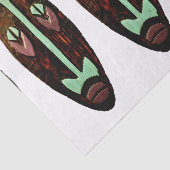 Long Tiki Mask Thunder_Cove Seidenpapier (Ausschnitt)