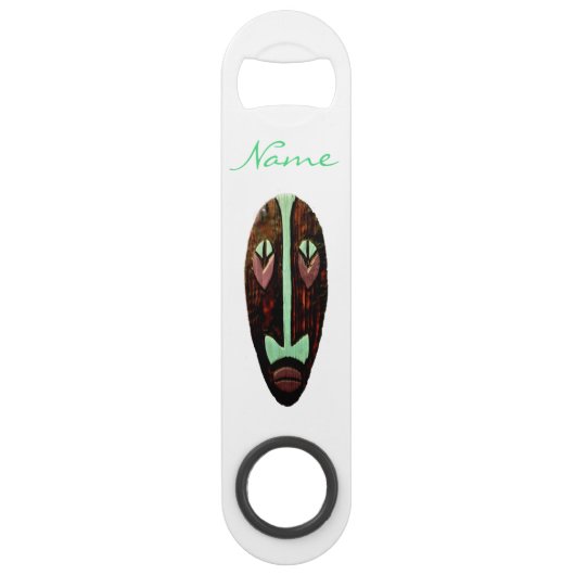 Long Tiki Mask Thunder_Cove Speed Flaschenöffner (Vorderseite)