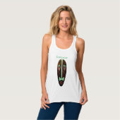Long Tiki Mask Thunder_Cove Tank Top (Vorderseite Vollansicht)
