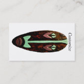 Long Tiki Mask Thunder_Cove Visitenkarte (Rückseite)