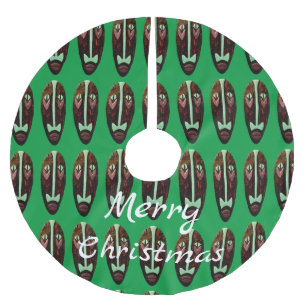 Long Tiki Maske Thunder_Cove Polyester Weihnachtsbaumdecke