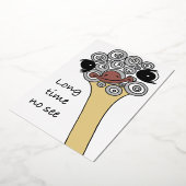 Long time no see – let’s meet again folieneinladung (Gedreht)