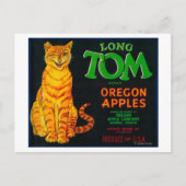 Long Tom Apple Crate LabelMonroe oder Postkarte (Vorderseite)