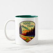 Long Trail Vermont Colors Zweifarbige Tasse (Links)