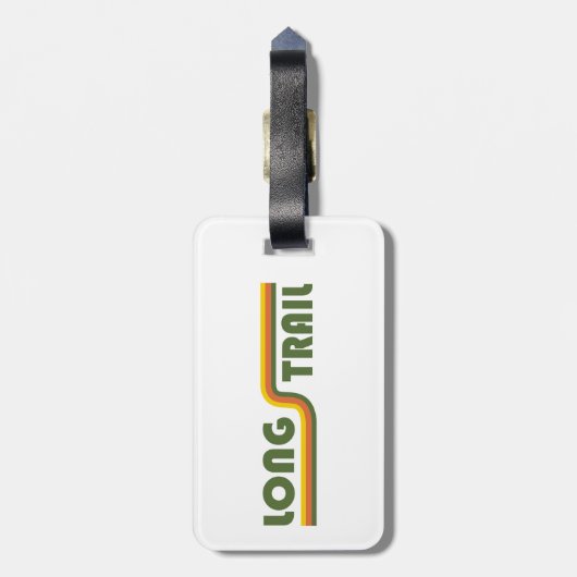 Long Trail Vermont Gepäckanhänger (Rückseite vertikal)