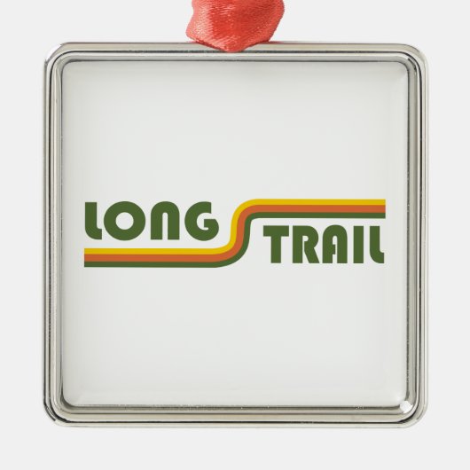 Long Trail Vermont Ornament Aus Metall (Vorne)