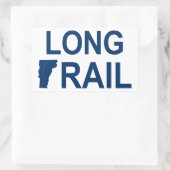 Long Trail Vermont Rechteckiger Aufkleber (Tasche)