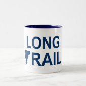 Long Trail Vermont Zweifarbige Tasse (Mittel)
