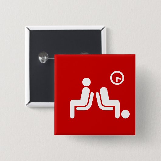Long Wait Sign Button (Vorne & Hinten)