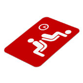 Long Wait Sign Magnet (Linke Seite)